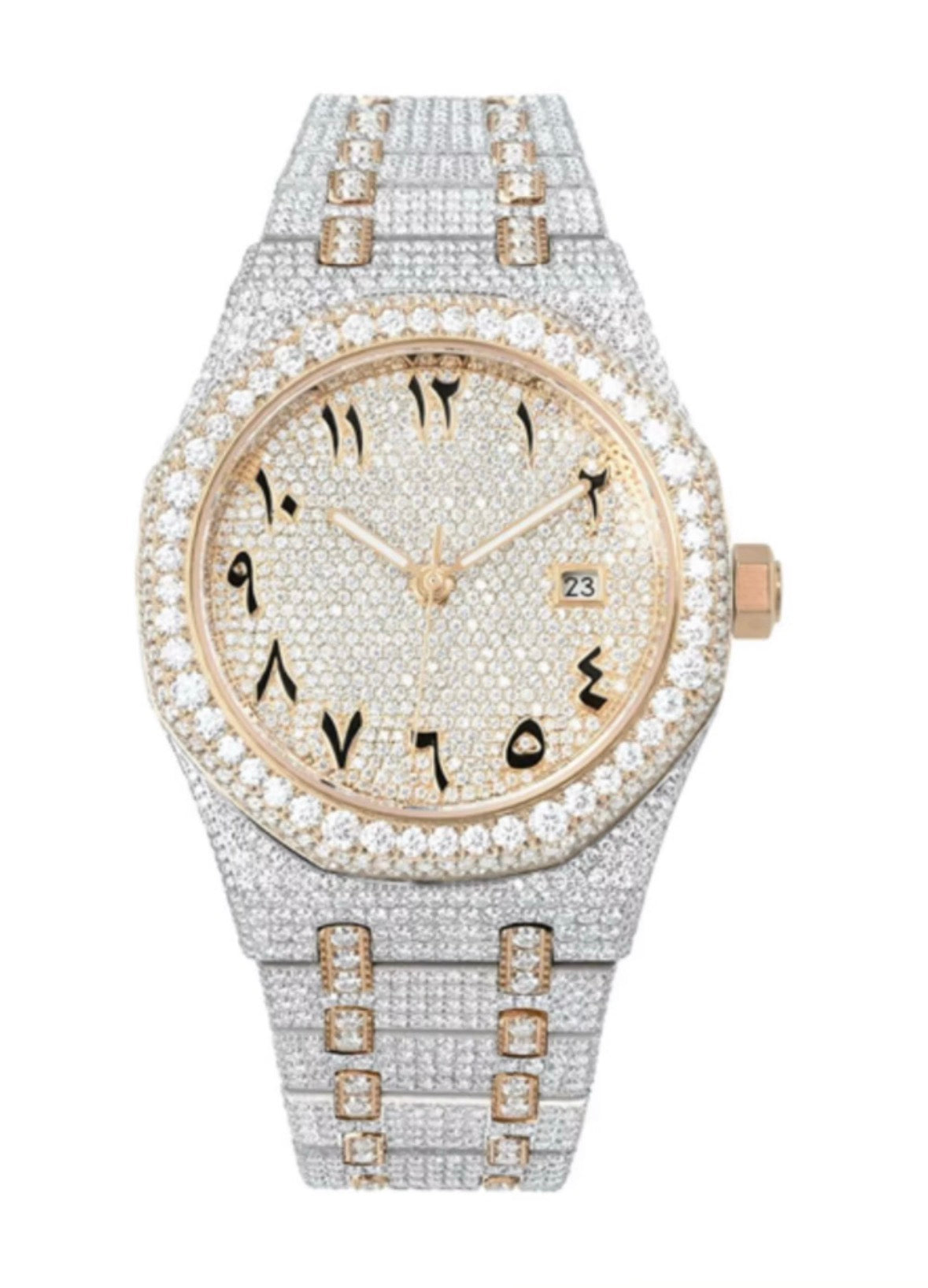 Round Gold Ice 01